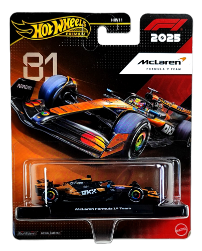 Hot Wheels Premium Formuła 1 McLaren Formula 1 Team 2025