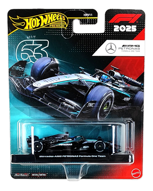 Hot Wheels Premium Formuła 1 Mercedes AMG Petronas 2025