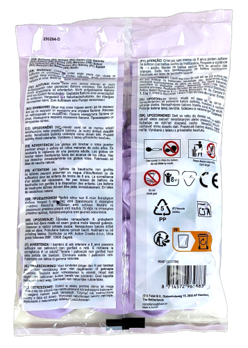 Jasnofioletowe balony - 25 sztuk.