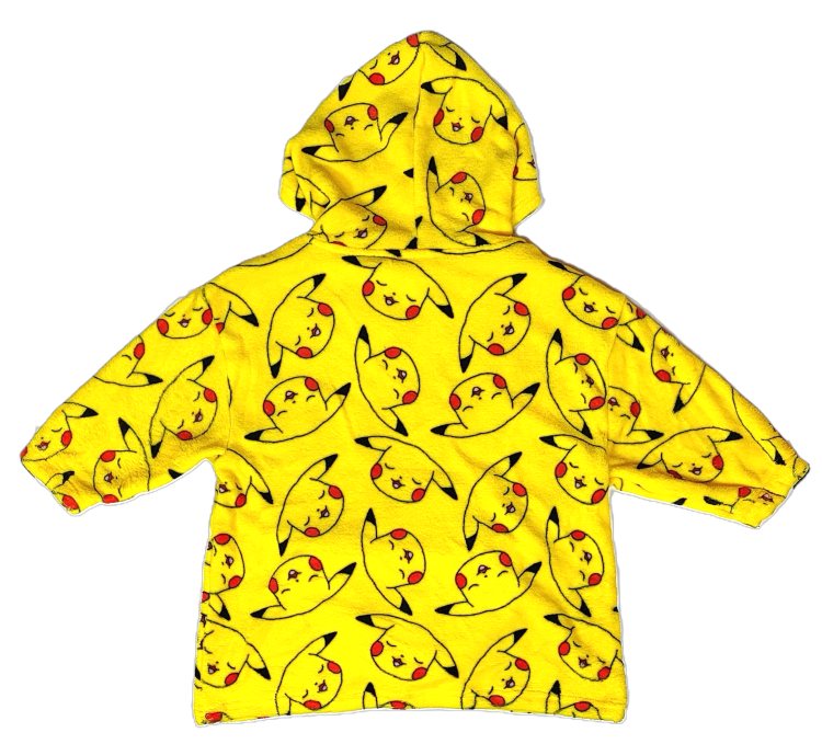 Szlafrok dziecięcy Pokemon z kapturem rozm. 140