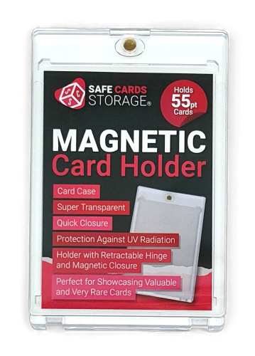 55PT One Touch Magnetic Holder na karty Ultra clear SCS