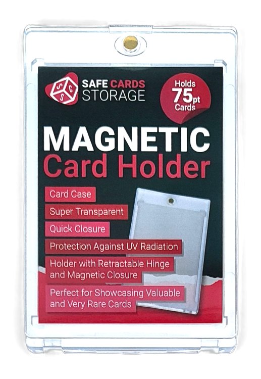 75PT One Touch Magnetic Holder na karty Ultra clear SCS