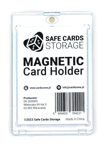 75PT One Touch Magnetic Holder na karty Ultra clear SCS