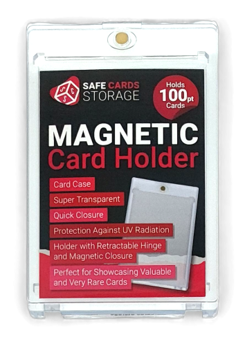 100PT One Touch Magnetic Holder na karty Ultra clear SCS