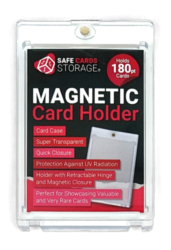 180PT One Touch Magnetic Holder na karty Ultra clear SCS