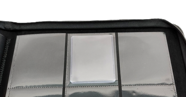 Album na karty w Toploaderach 9-pocket na 216 kart - Czarny