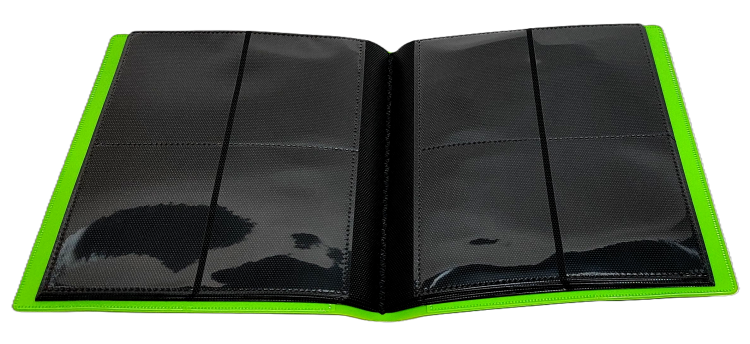 Album na karty 4-pocket na 160 kart - Zielony