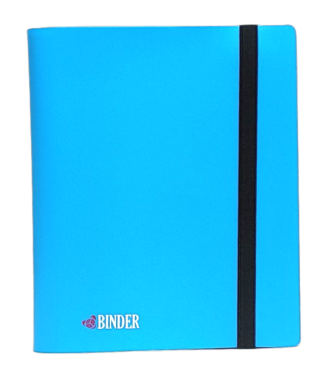 Album na karty 4-pocket na 160 kart - Niebieski