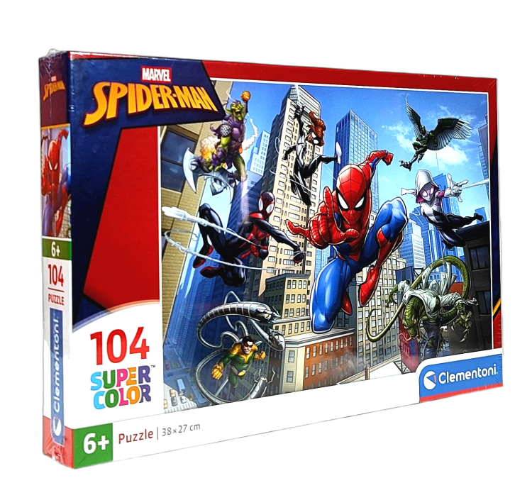 Puzzle Clementoni 104 Super kolor Spider-Man 25012