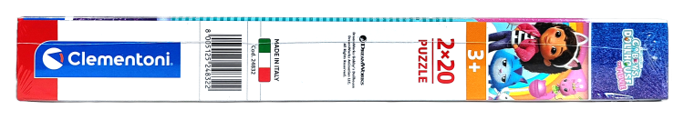 Puzzle Clementoni 2x20 Super kolor Koci domek Gabi 24832