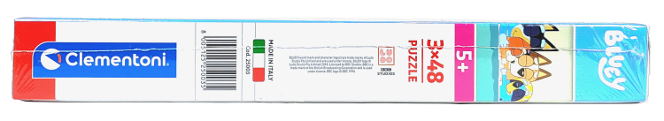 Puzzle Clementoni  3x48 Super kolor Bluey 25003