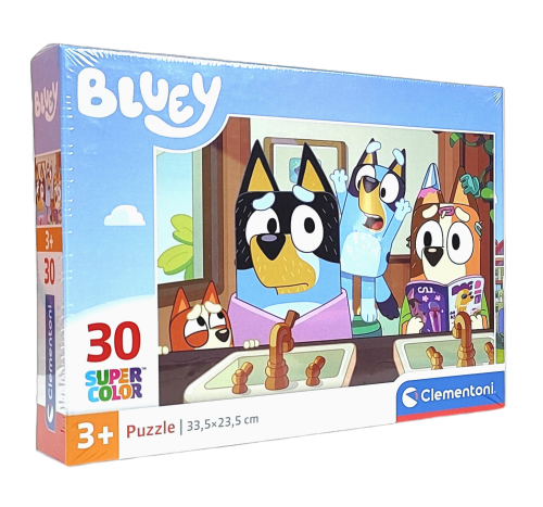 Puzzle Clementoni 30 Super kolor Bluey 20594