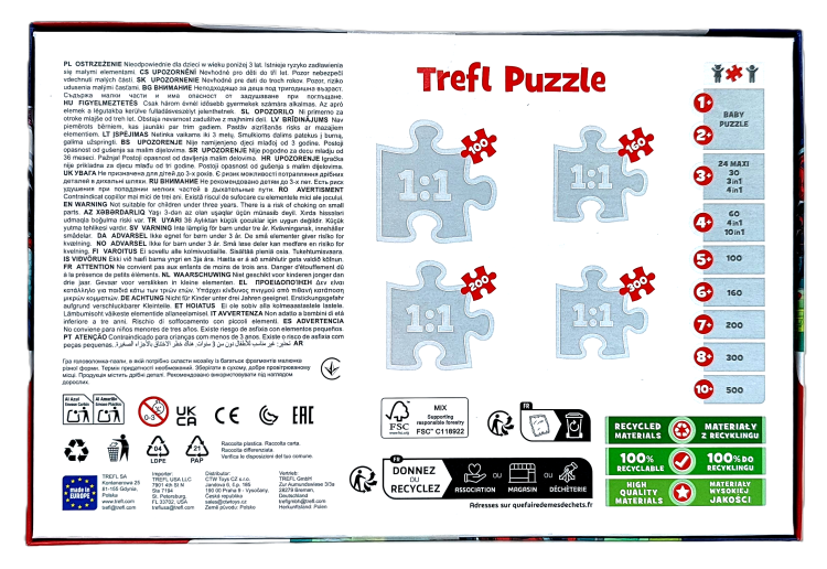 Puzzle Trefl 100 Marvel Spider-Man 16519