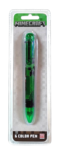 Wielokolorowy długopis Minecraft - 6 kolorów