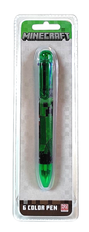 Wielokolorowy długopis Minecraft - 6 kolorów